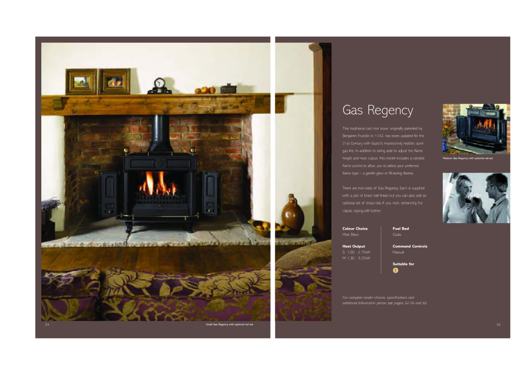 Stovax (STO0708) brochure Gas Regency 