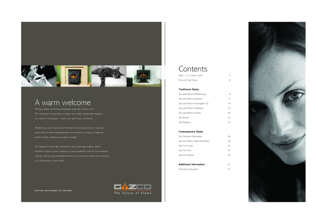 Stovax (STO0708) brochure Warm welcome, Contents 