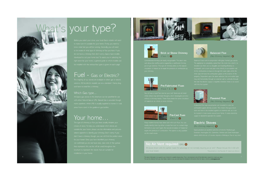 Stovax (STO0708) brochure Whats your type?, Your home… 