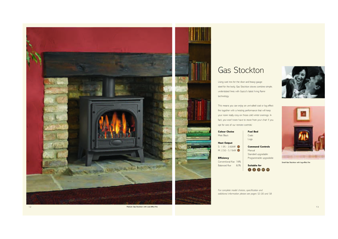 Stovax (STO0708) brochure Gas Stockton 