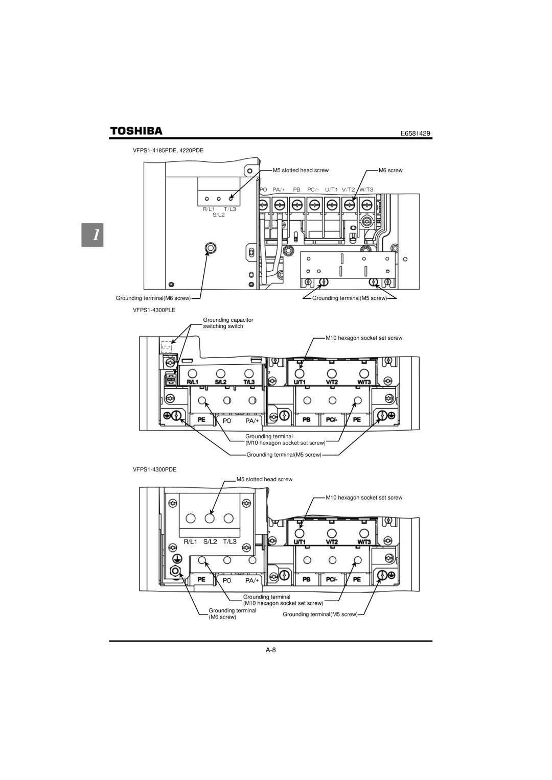 StreamLight VF-PS1 instruction manual Po Pa/+ 