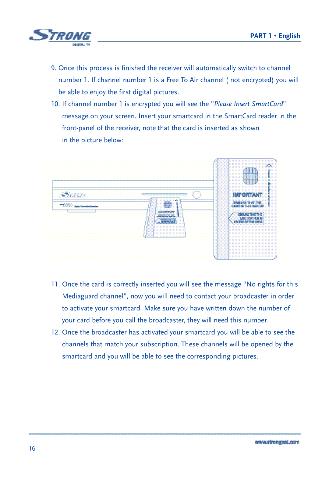 Strong Enterprises SRT 6850 manual Picture below 