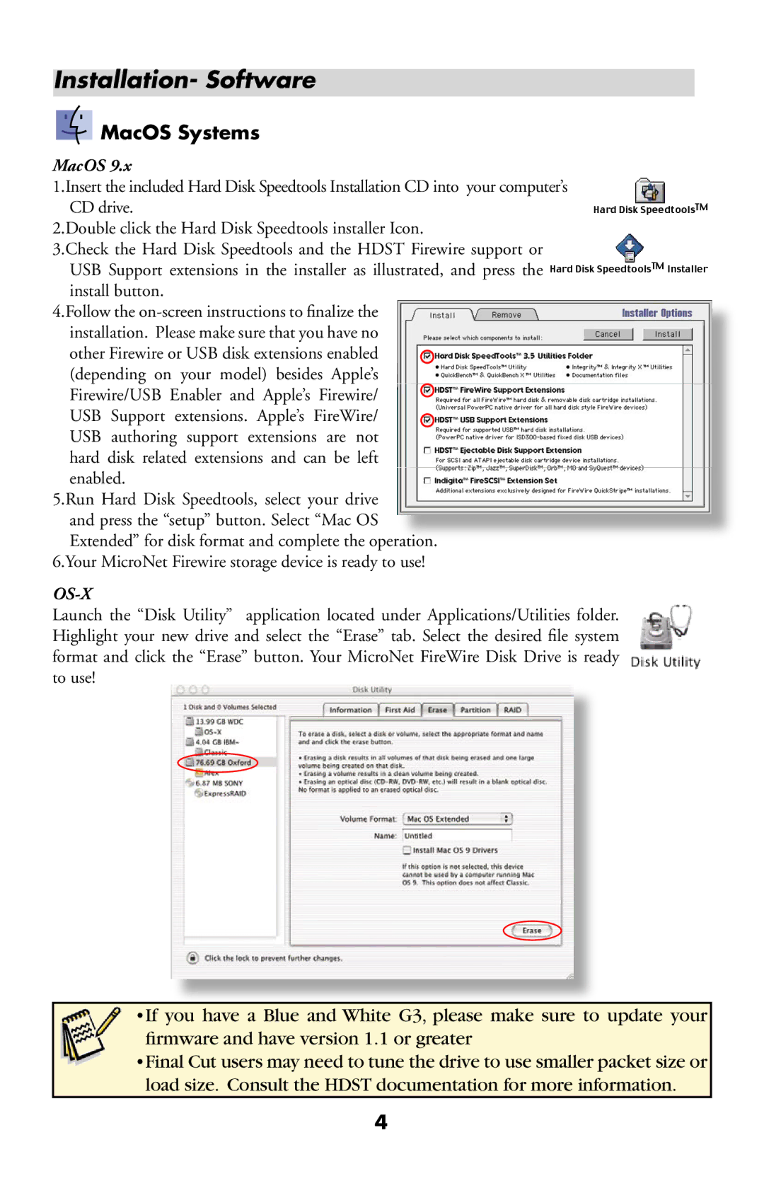 Structured Cable Products apple manual Installation- Software, MacOS Systems 