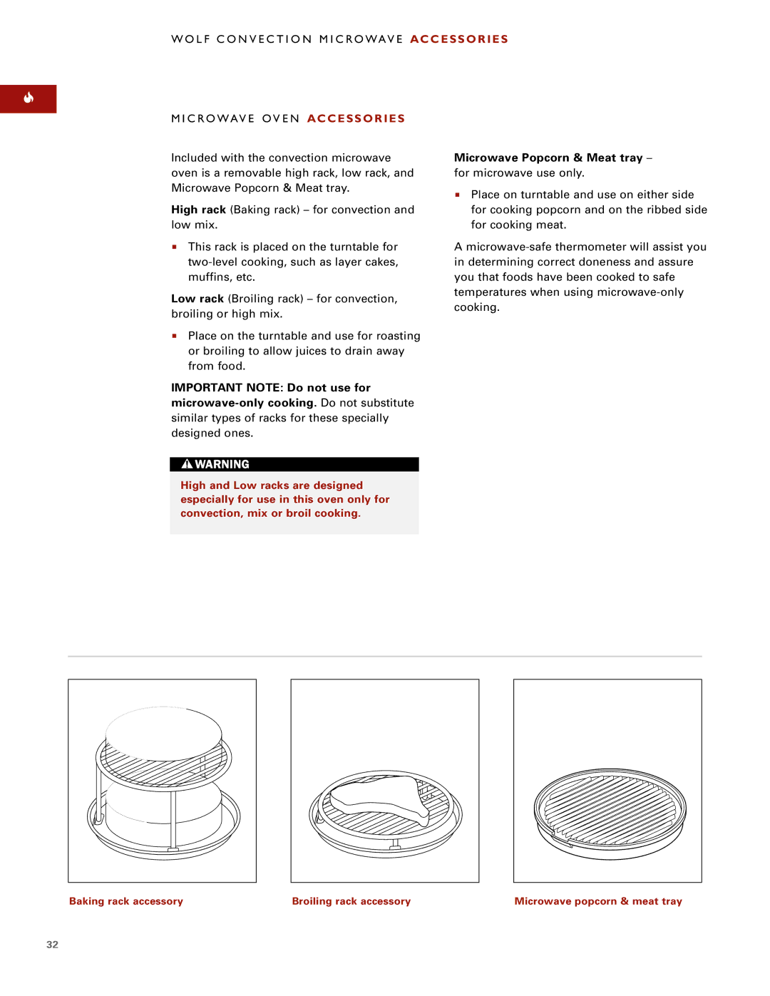 Sub-Zero Convection Microwave Oven Microwave Popcorn & Meat tray, Similar types of racks for these specially Designed ones 