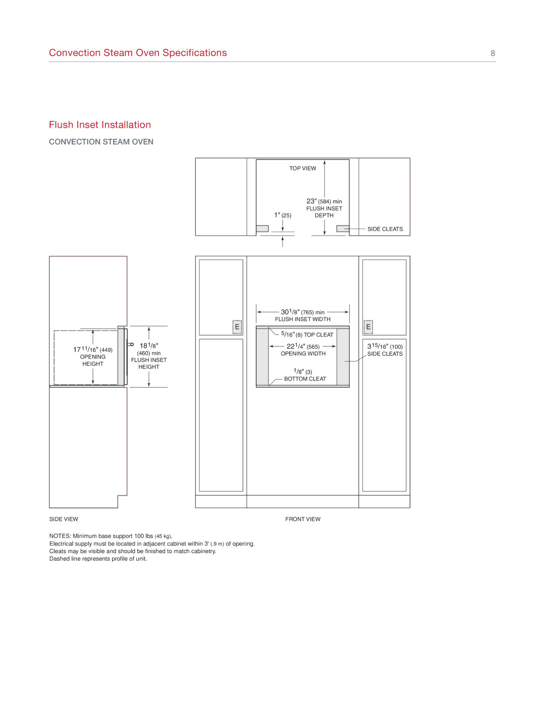 Sub-Zero CSO24 manual 181/8 