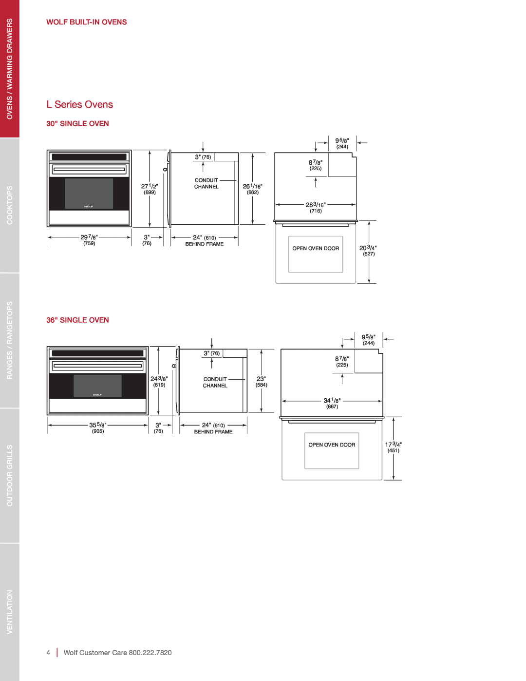Sub-Zero DO30-2U/S-TH DO30TE/S/TH manual L Series Ovens, Warming Drawers, Wolf Built-In Ovens, Ovens Cooktops, Single Oven 
