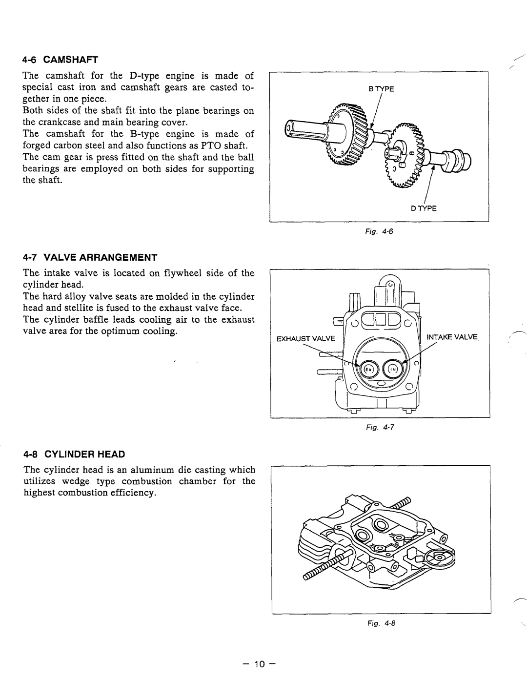 Subaru Robin Power Products EH12-2, EH17-2, EH25-2 manual 6CAMSHAFT 