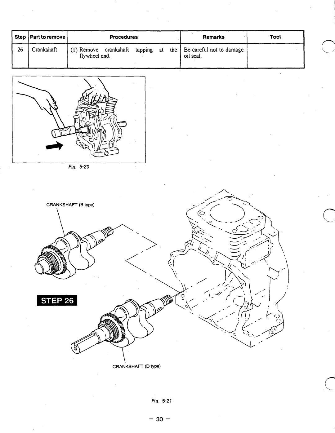 Subaru Robin Power Products EH12-2, EH17-2, EH25-2 manual Be careful not to damage 