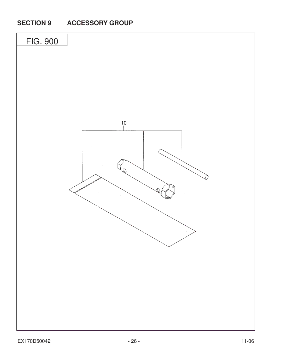 Subaru Robin Power Products EX17 manual Accessory Group 