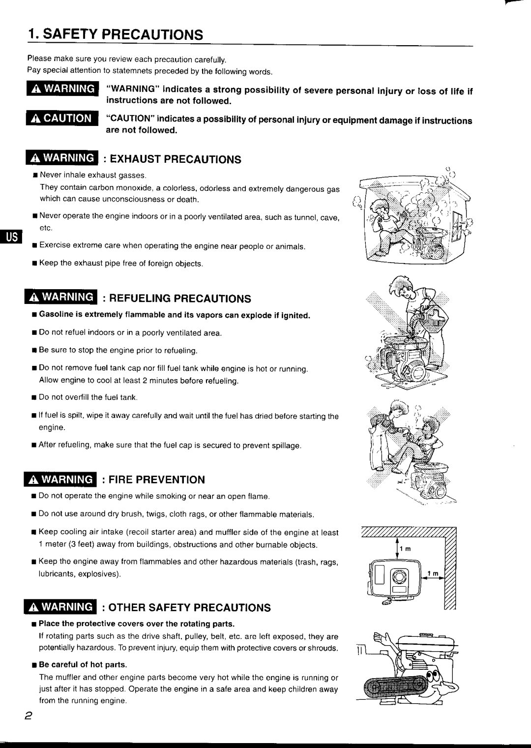 Subaru Robin Power Products EY20-3D, EY15-3D manual 