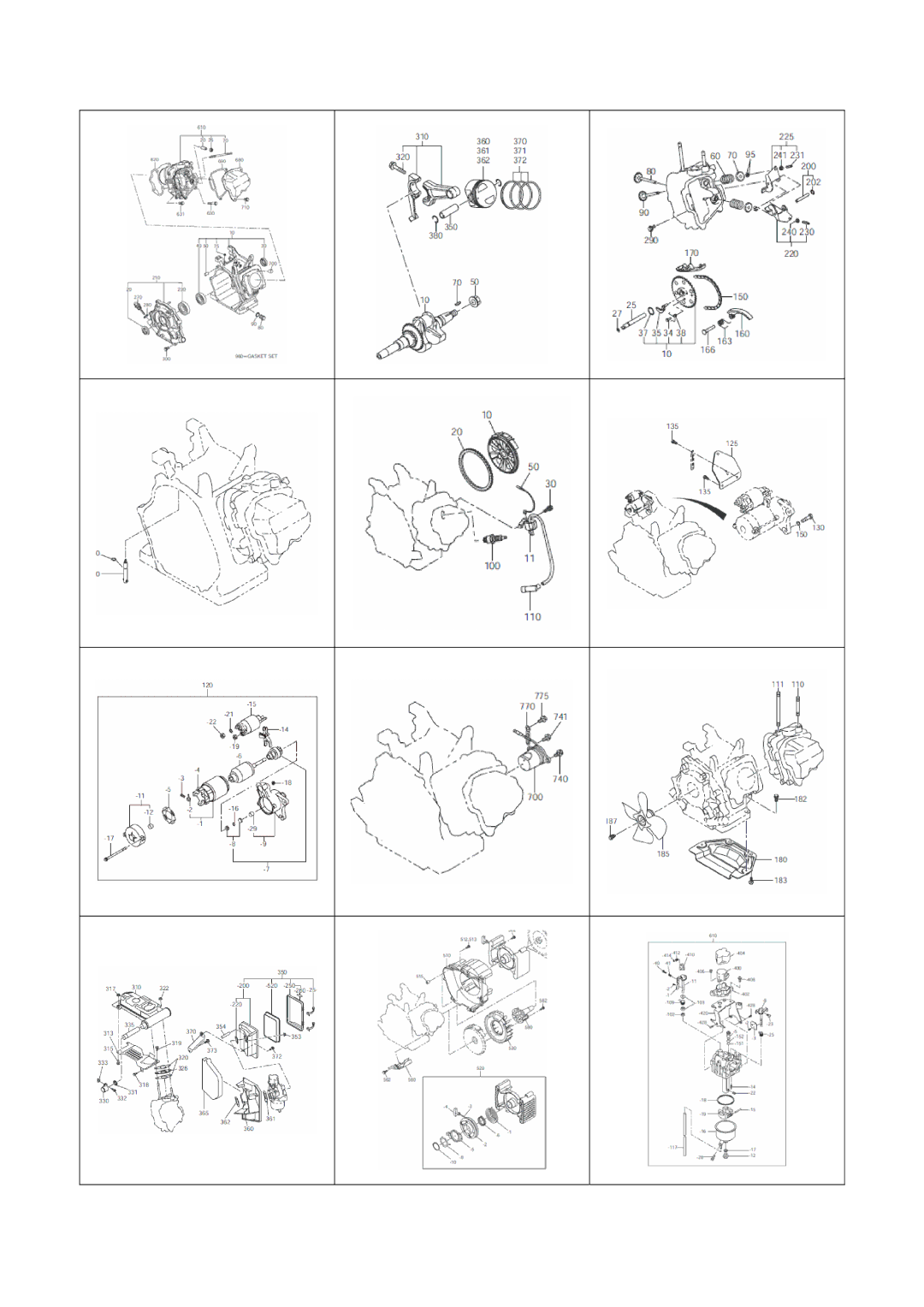 Subaru Robin Power Products P4300ie manual 