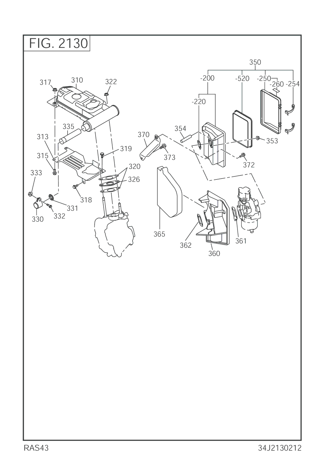 Subaru Robin Power Products P4300ie manual 34J2130212 