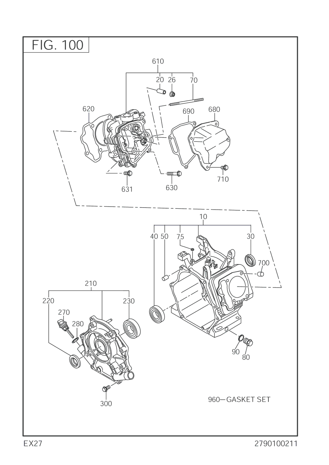 Subaru Robin Power Products P4300ie manual 2790100211 