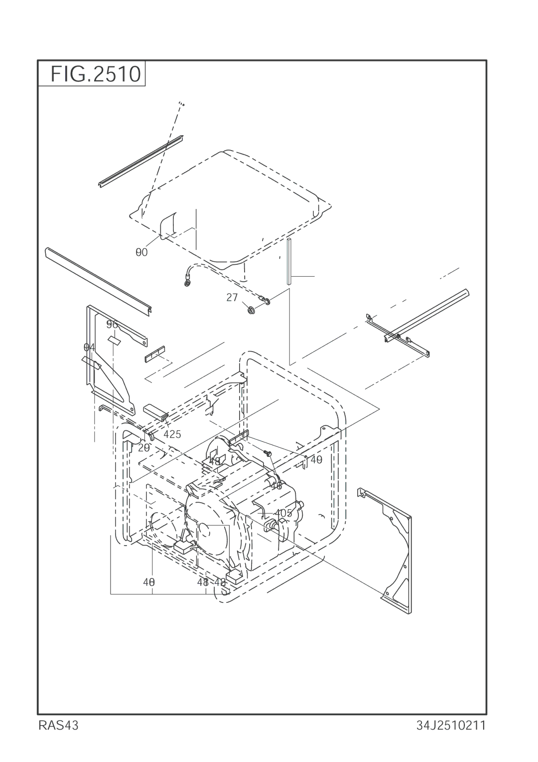 Subaru Robin Power Products P4300ie manual 34J2510211 