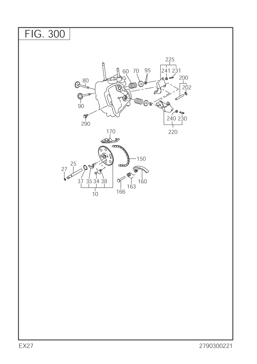 Subaru Robin Power Products P4300ie manual EX27 2790300221 