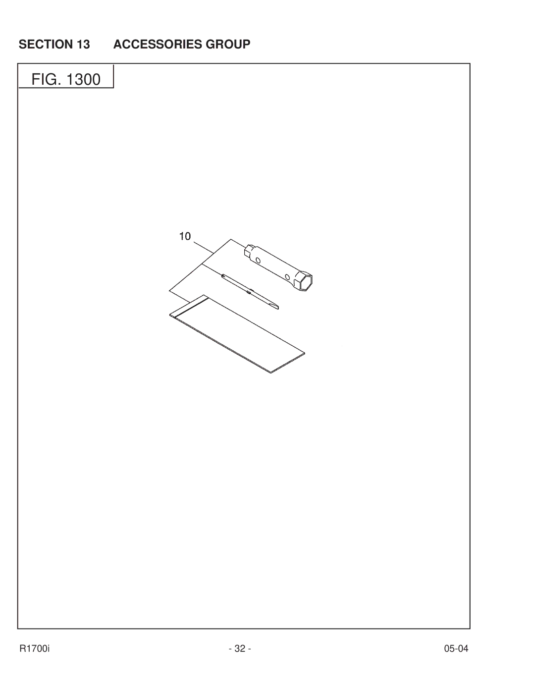 Subaru Robin Power Products PUB-GP6050 manual Accessories Group 