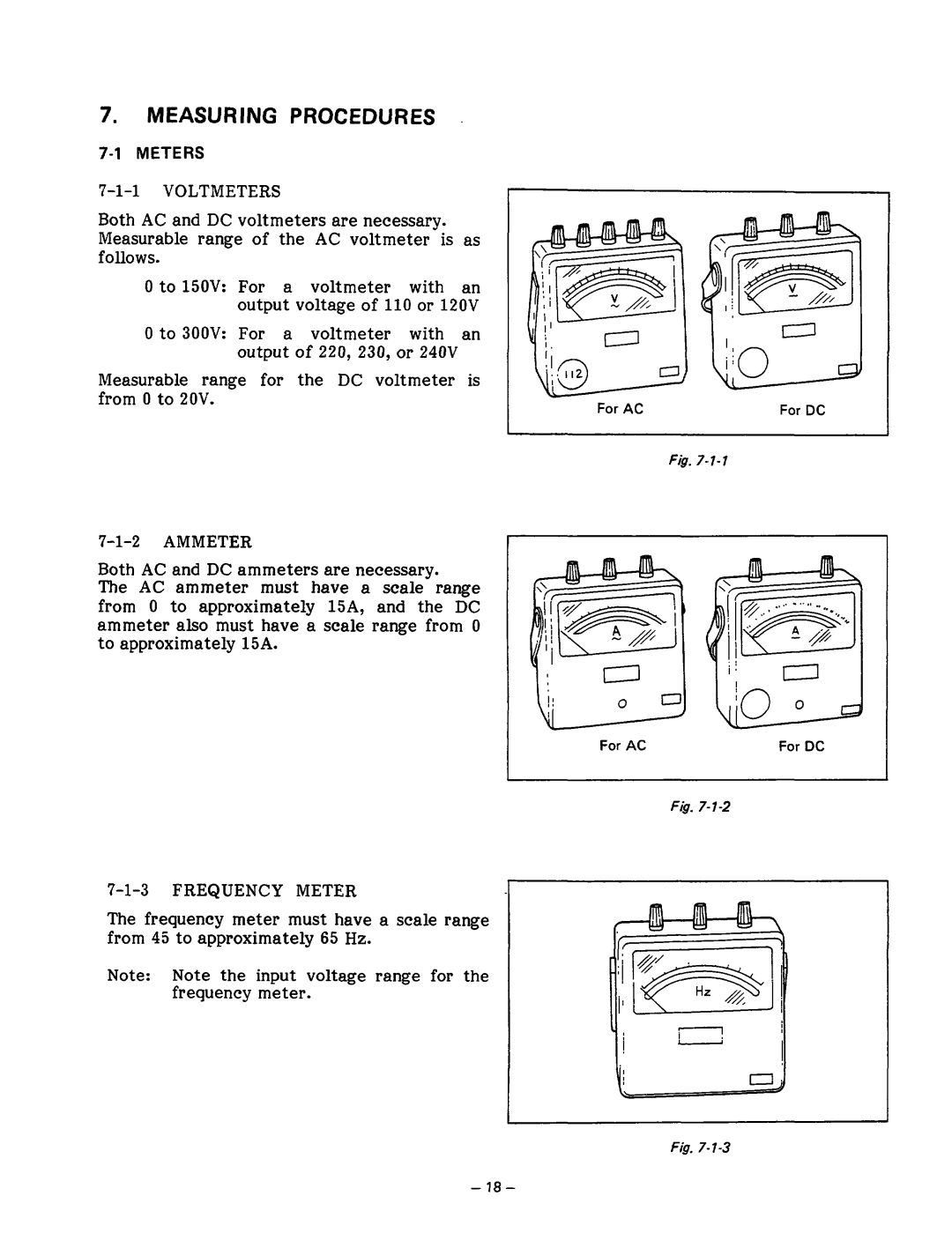 Subaru Robin Power Products R1200 service manual II ’ Mj 1 mI, Measuring Procedures 