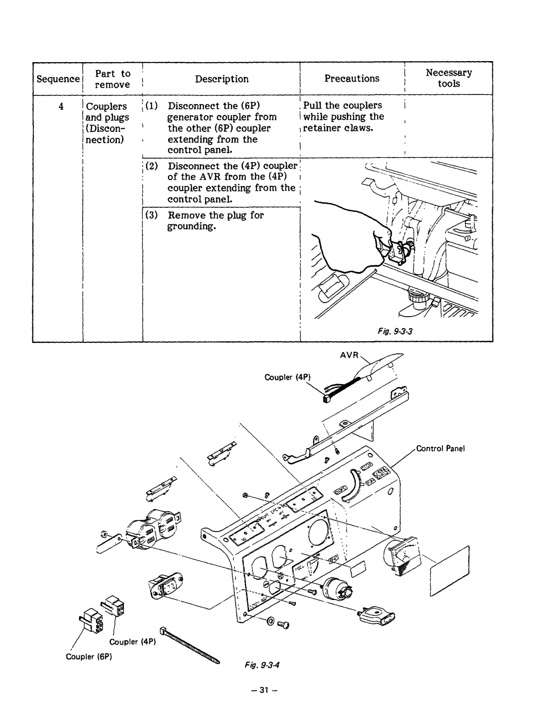 Subaru Robin Power Products R1200 service manual Nection Description 