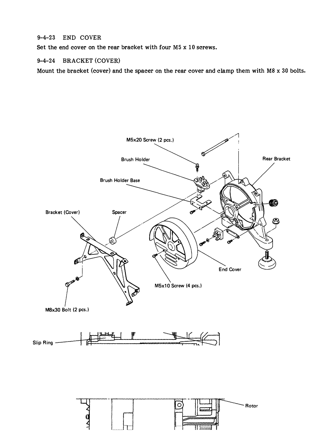 Subaru Robin Power Products R1200 service manual Bracket Cover 