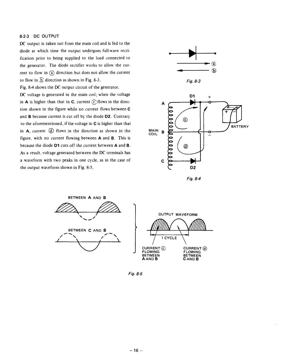 Subaru Robin Power Products R600 manual =w=, DC Output 