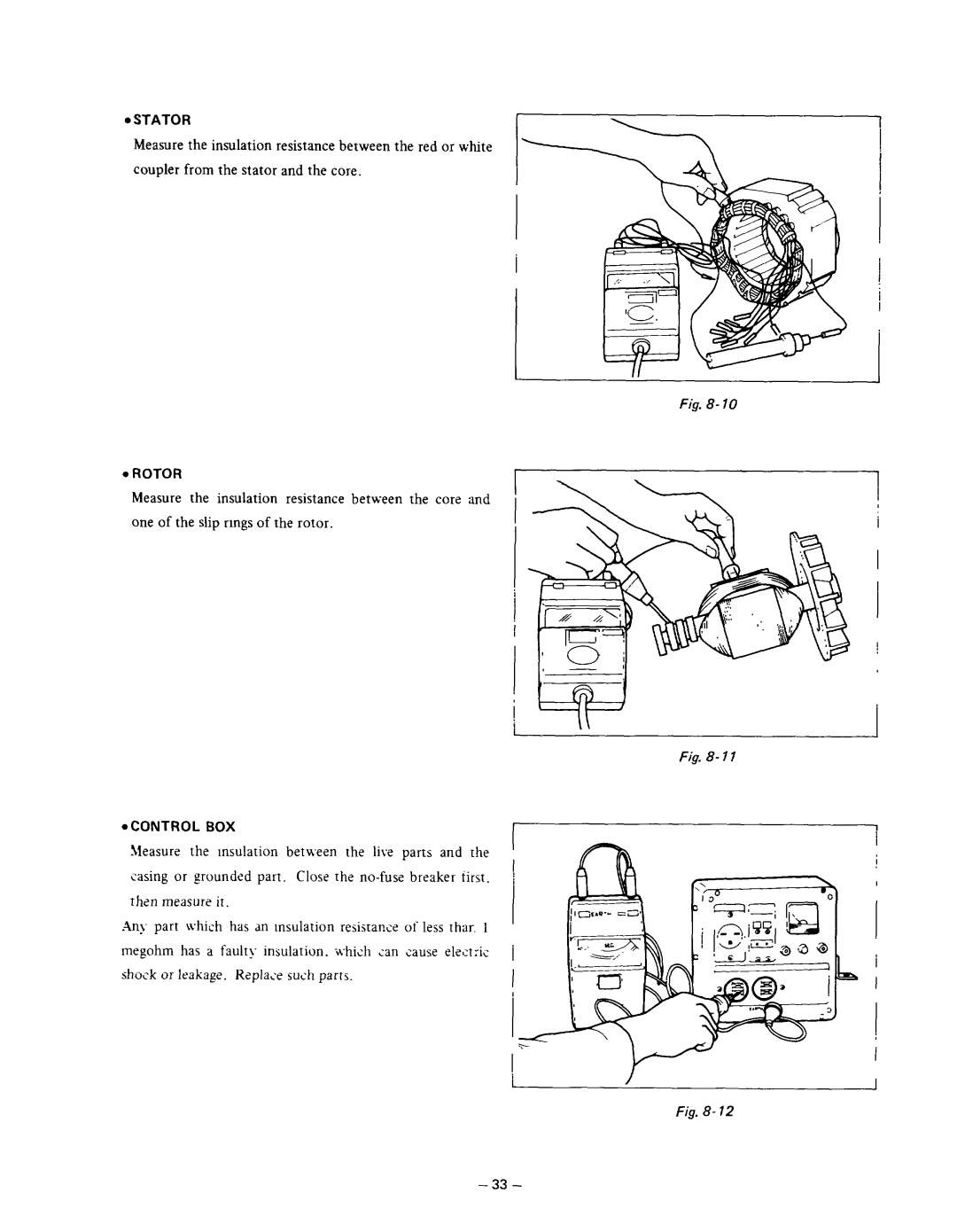 Subaru Robin Power Products RGX180, RGX240D manual 