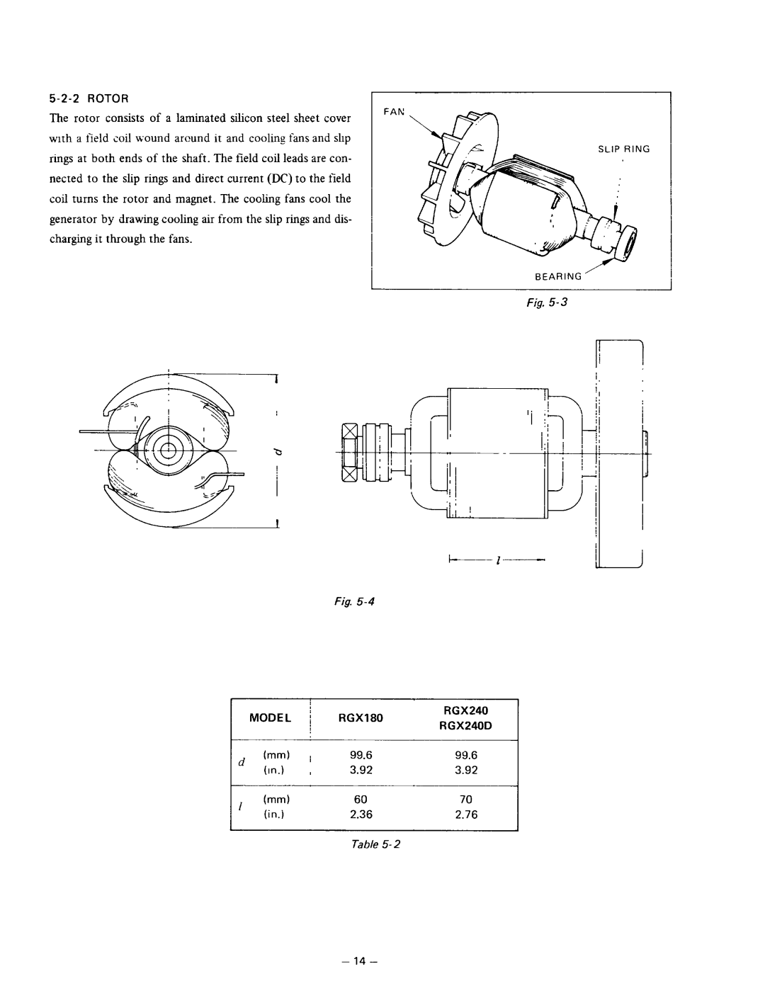 Subaru Robin Power Products RGX240D manual RGX180 RGX240 