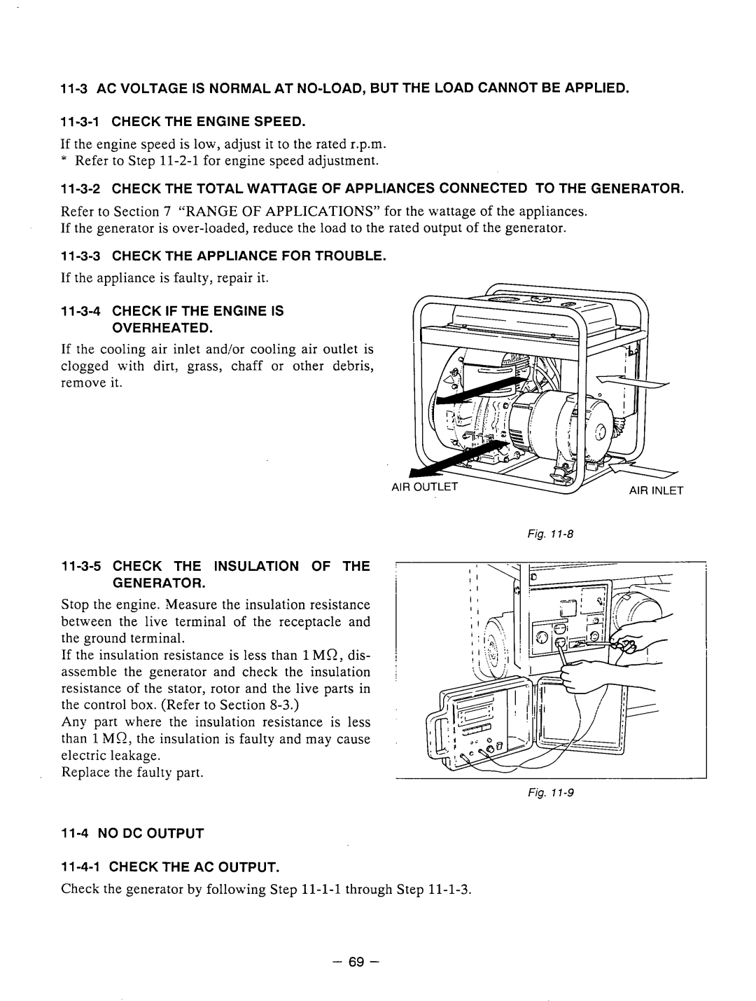 Subaru Robin Power Products RGX3510 manual I : \-q +======= 