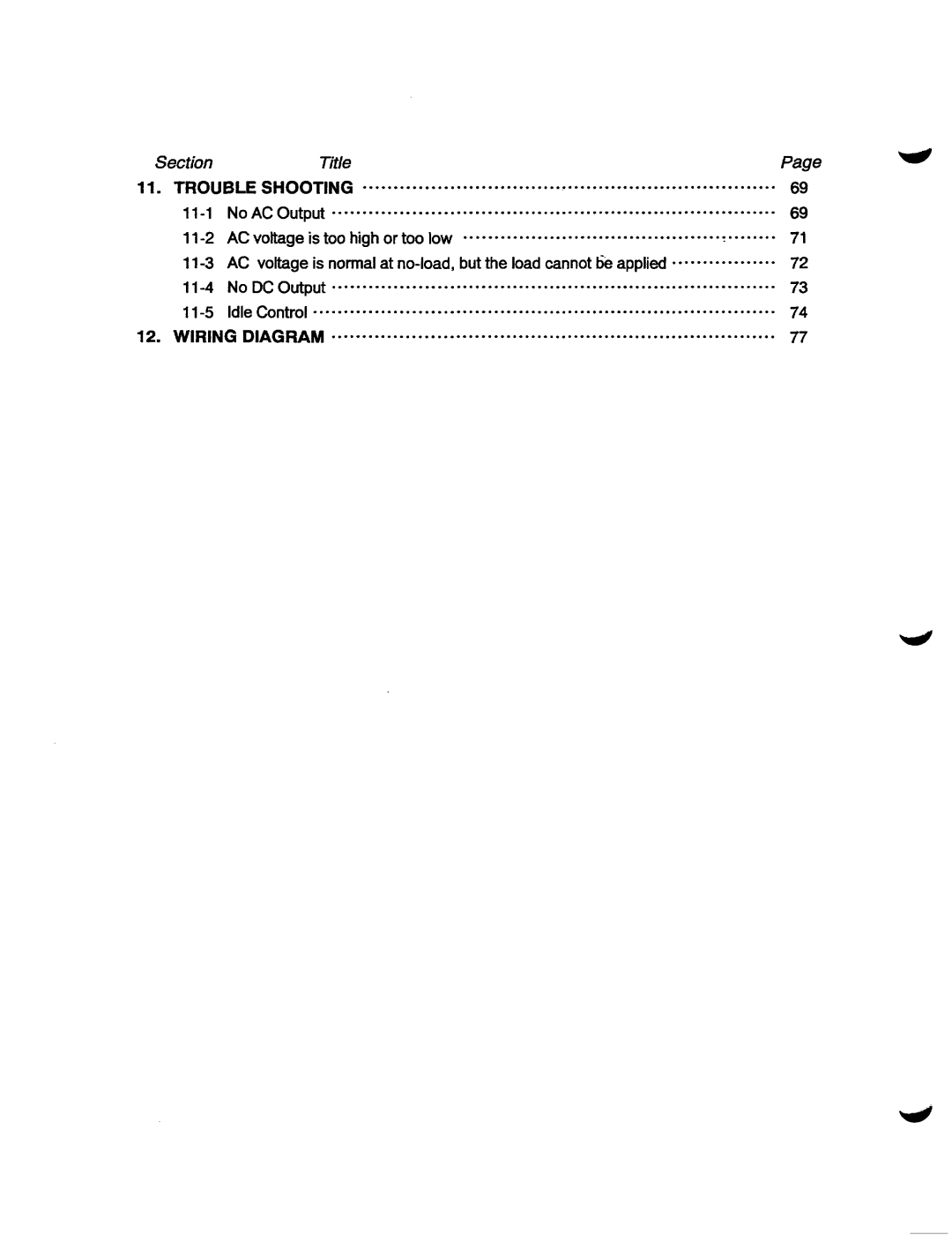 Subaru Robin Power Products RGX2400, RGX5500, RGX3500, RGXI 800 manual 