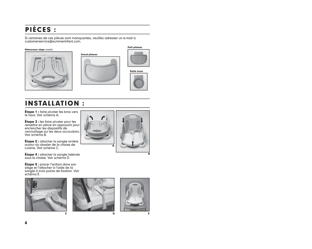 Summer Infant 7114, 7111 manual 