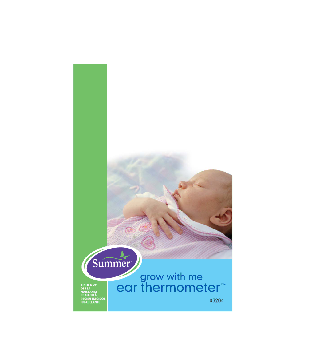 Summer Infant Ear Thermometer manual 