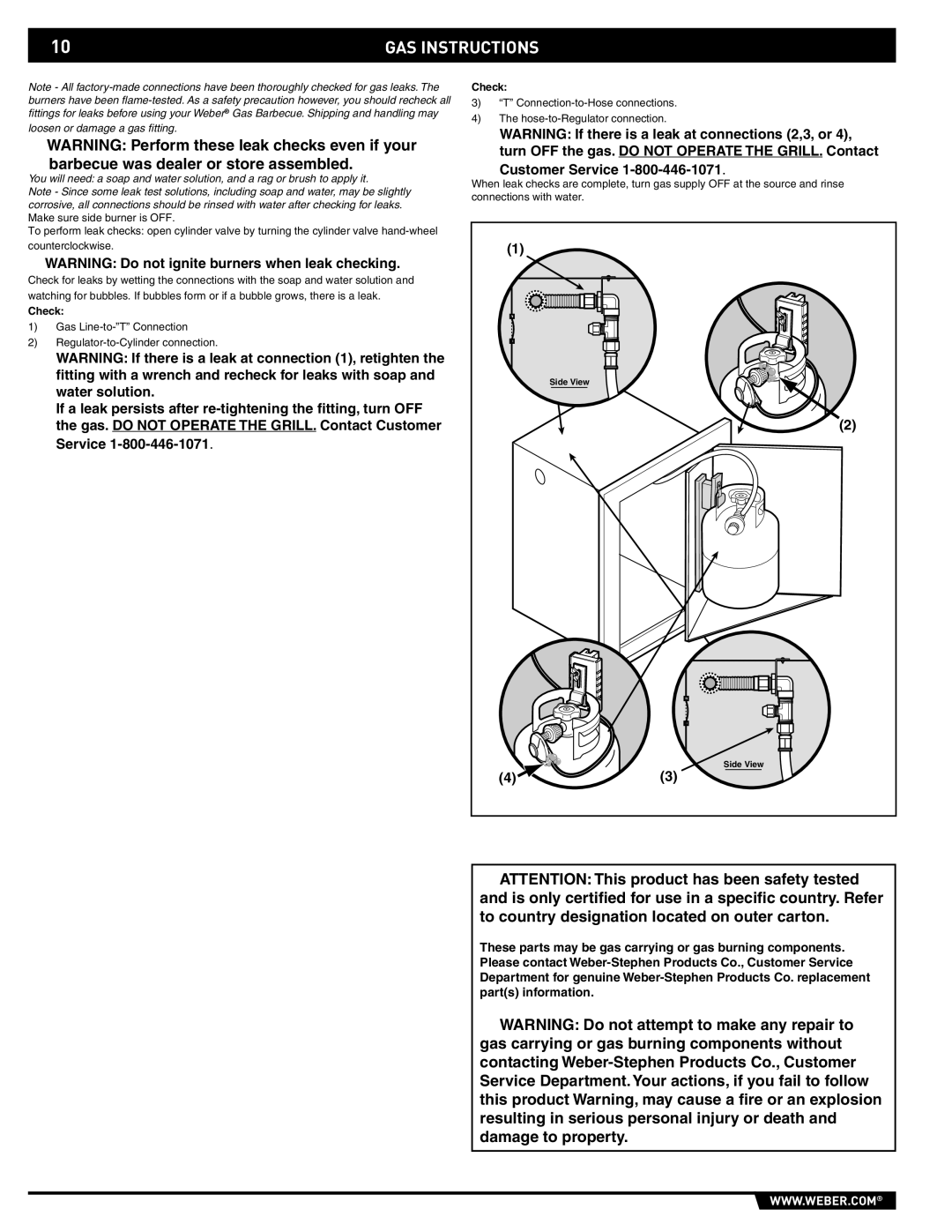 Summit 43176 manual Check 