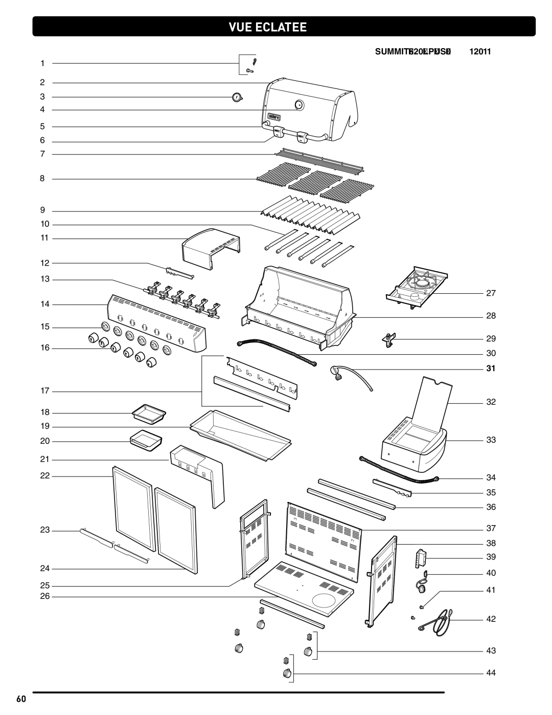 Summit 56214 manual VUE Eclatee 