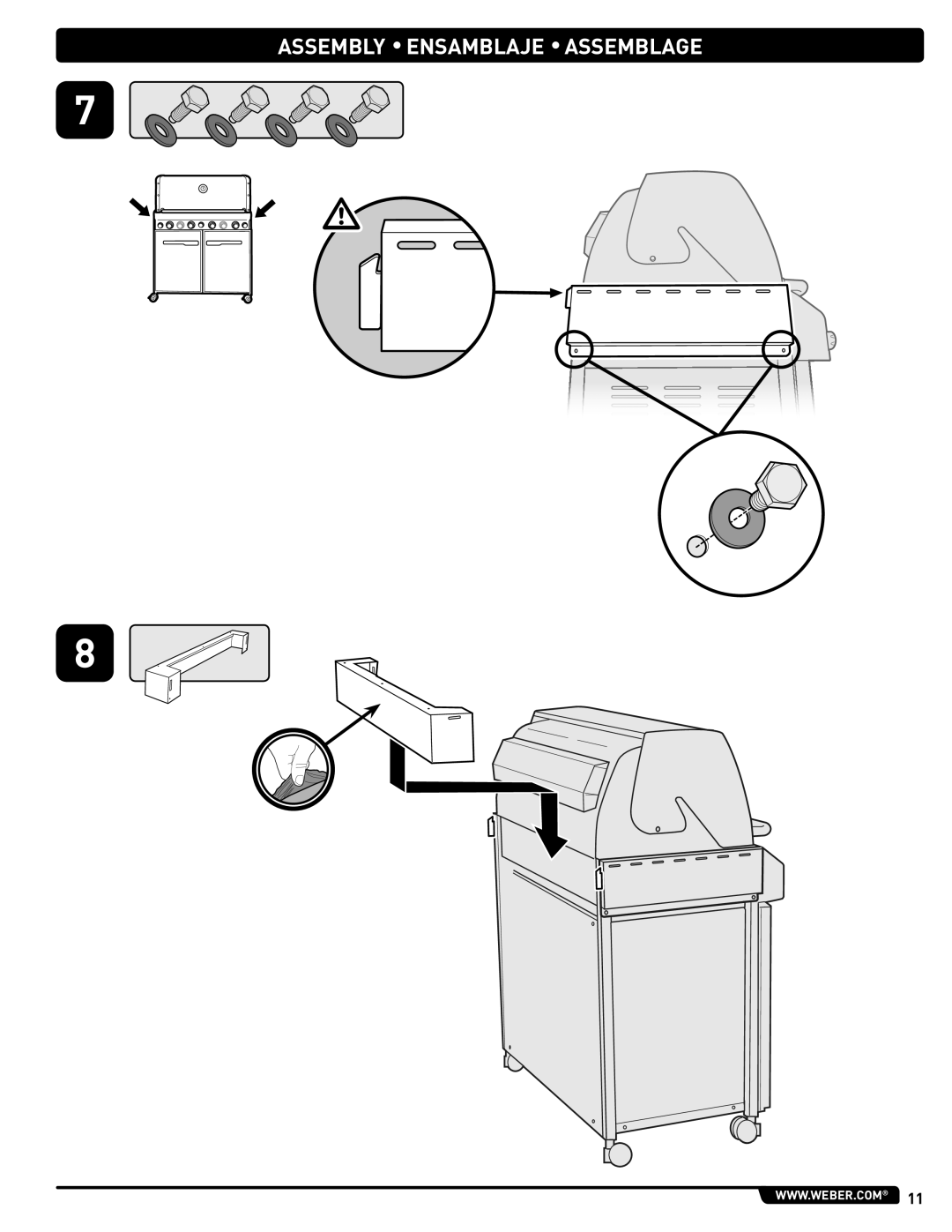 Summit 460-LP, 660-LP manual Assembly Ensamblaje Assemblage 