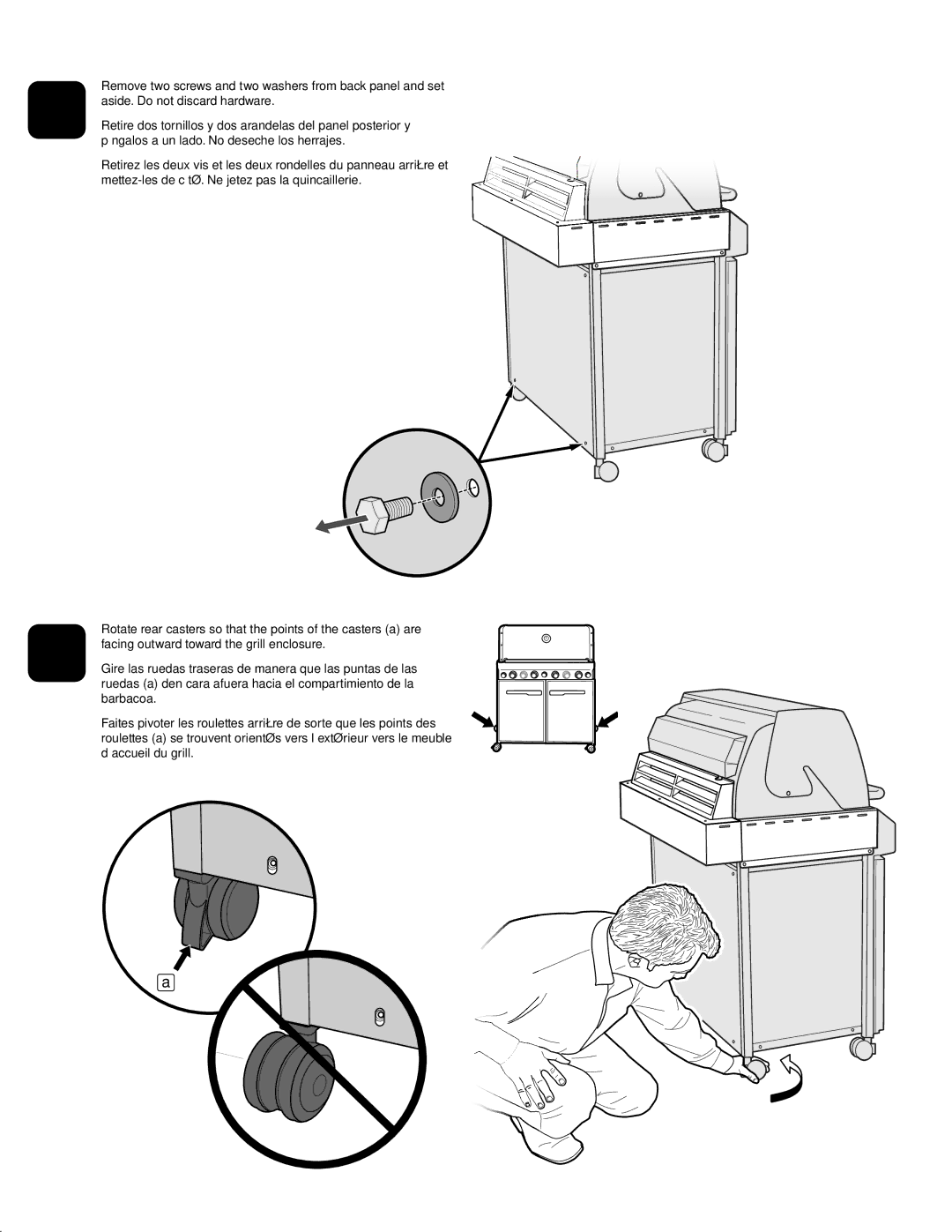 Summit 660-LP, 460-LP manual Assembly Ensamblaje Assemblage 