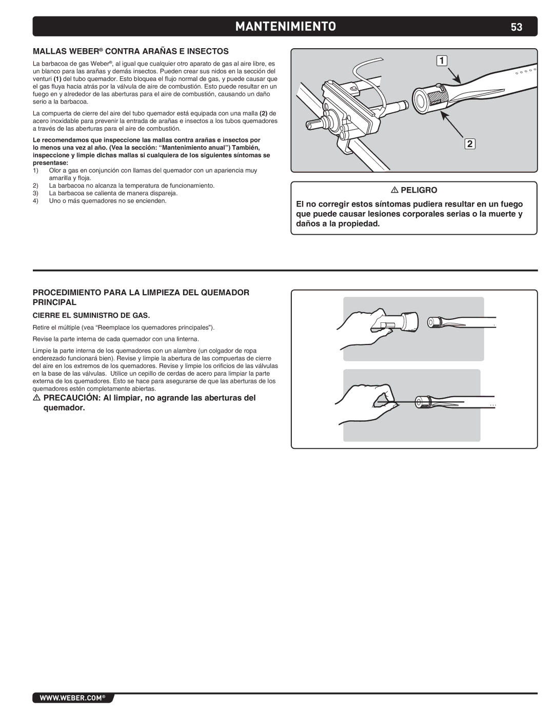 Summit 89208 manual Mantenimiento 