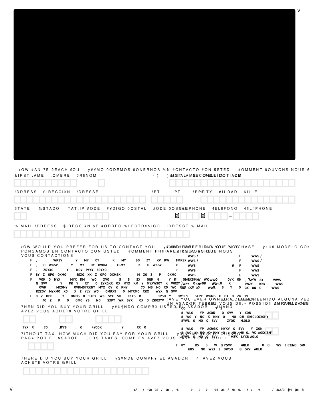 Summit 89208 manual Je préfère recevoir des informations en espagnol 