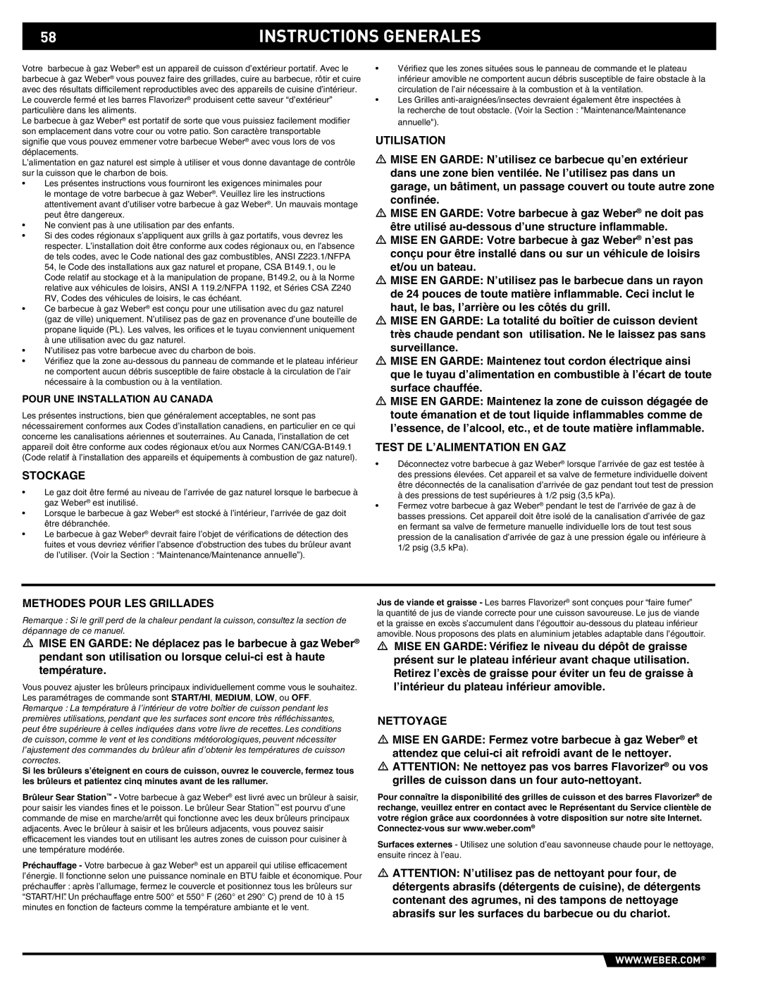 Summit S-670 manual Instructions Generales 