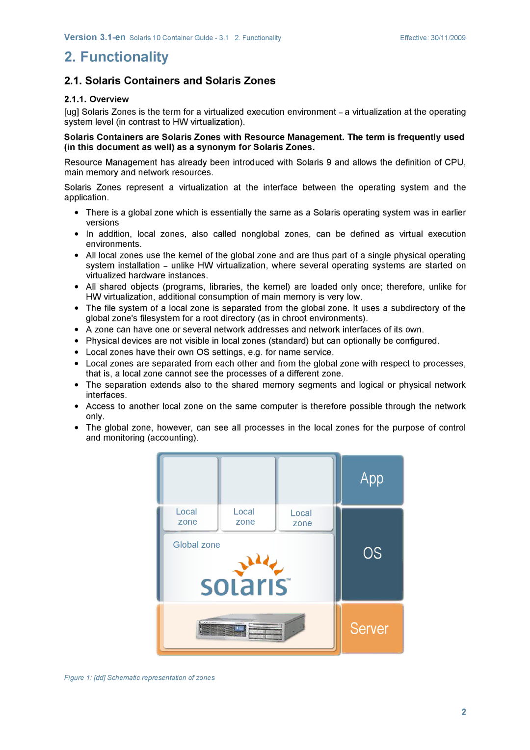 Sun Microsystems 10 manual Solaris Containers and Solaris Zones, Overview 