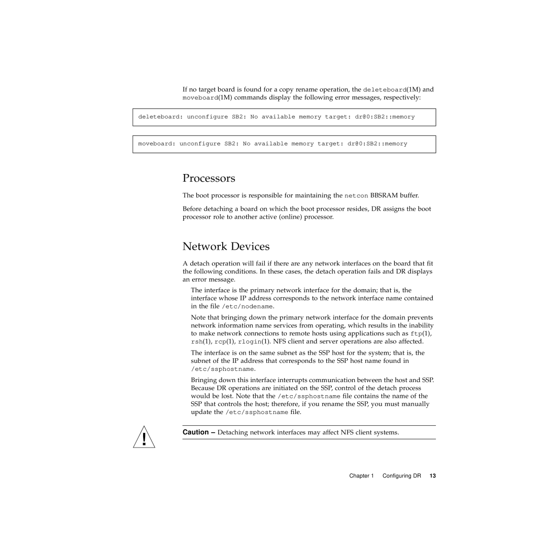 Sun Microsystems 10000 manual Processors, Network Devices 