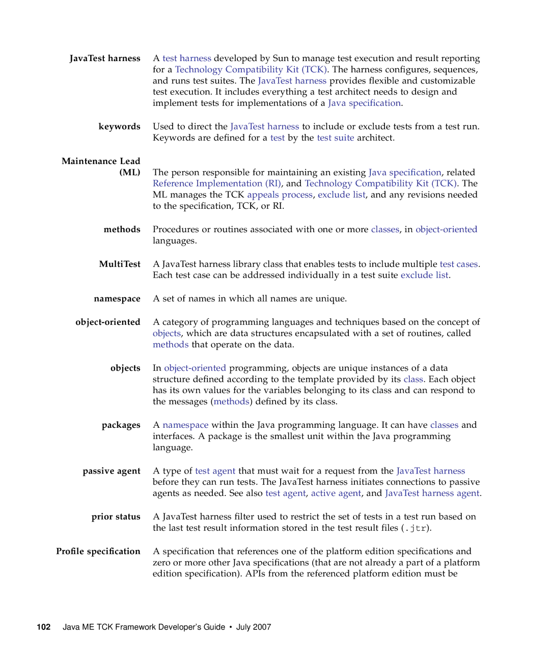 Sun Microsystems 1.2 manual Maintenance Lead 