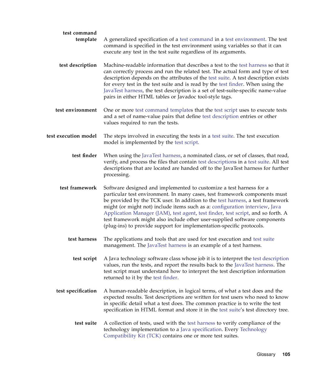 Sun Microsystems 1.2 manual Test command 