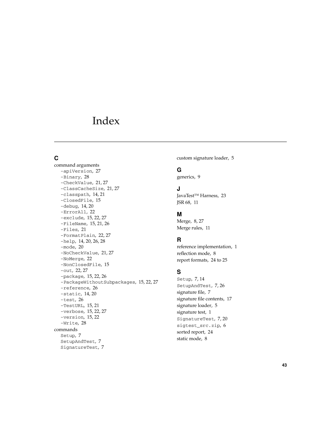 Sun Microsystems manual Index, Sorted report, 24 static mode 