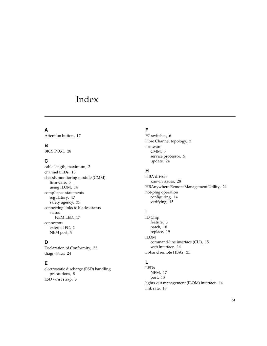 Sun Microsystems 2.0 manual Index, Bios Post 