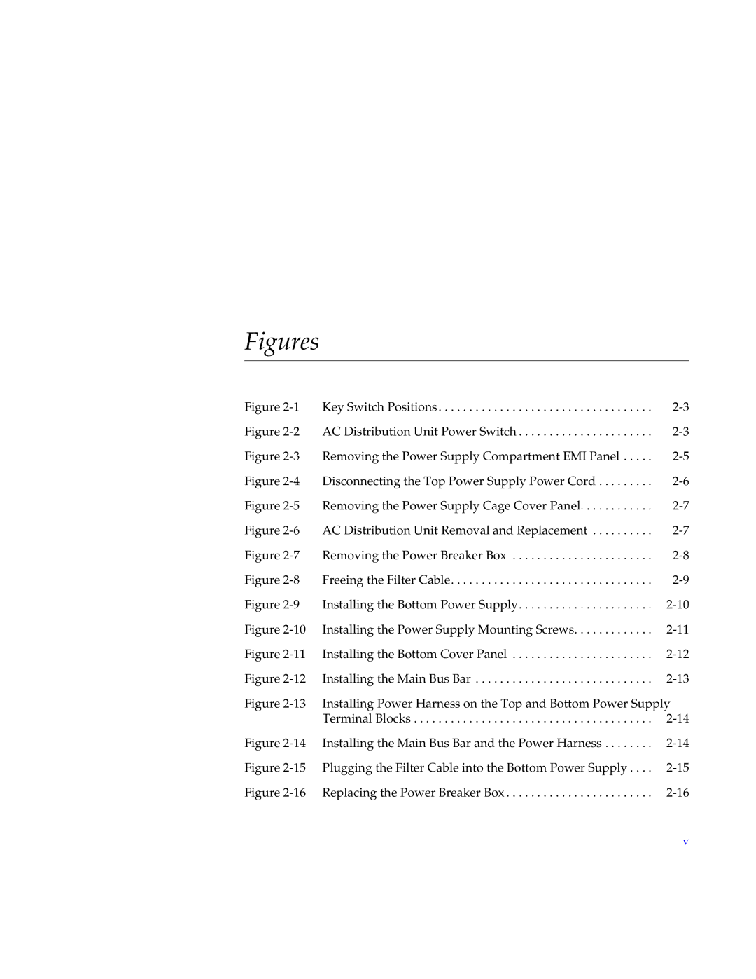 Sun Microsystems 2000E installation manual Figures 