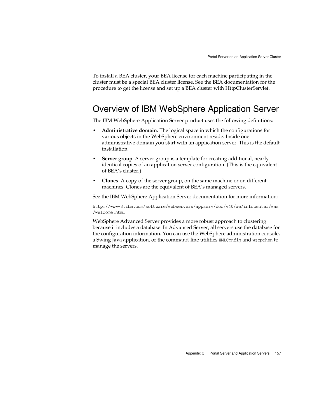 Sun Microsystems 2005Q1 manual Overview of IBM WebSphere Application Server 