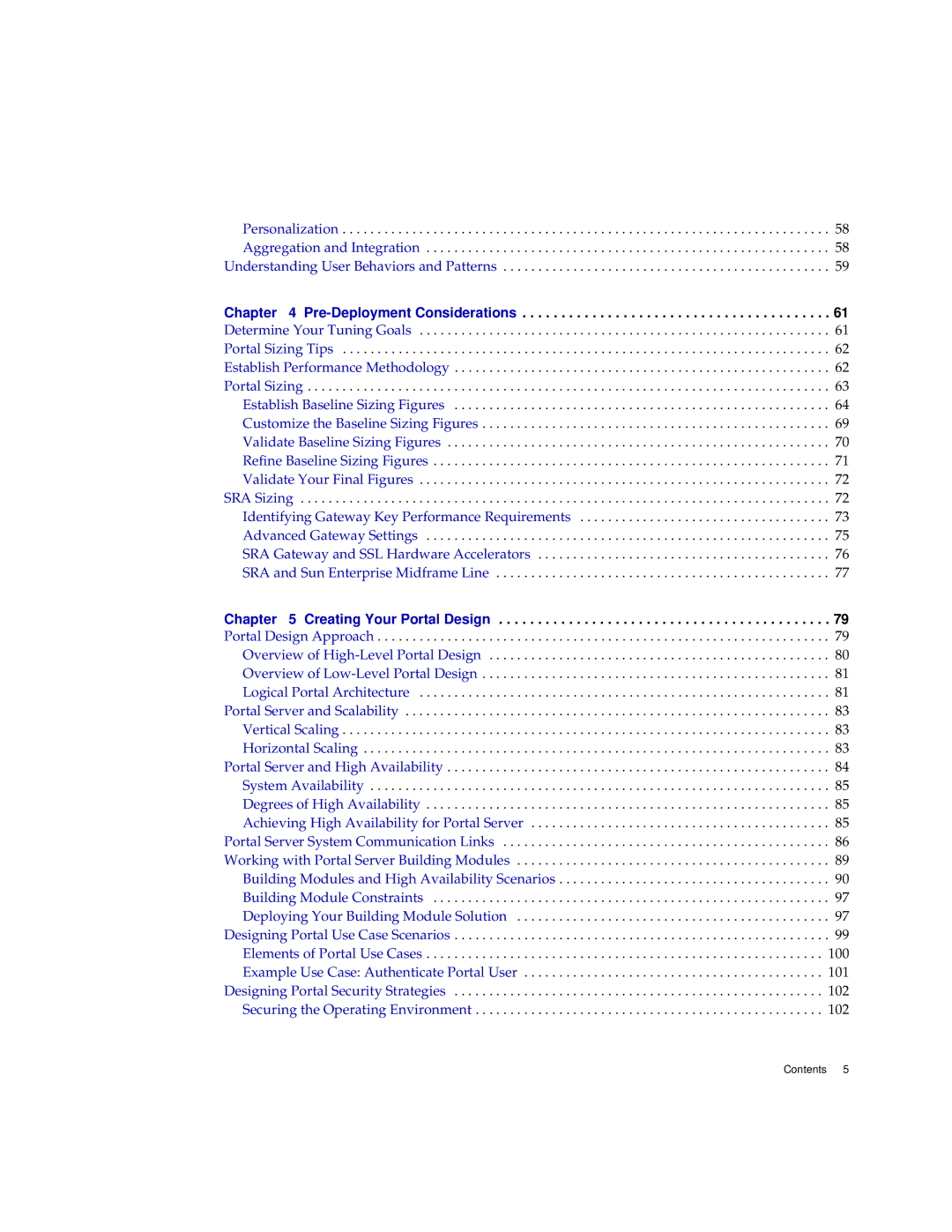 Sun Microsystems 2005Q1 manual Creating Your Portal Design 