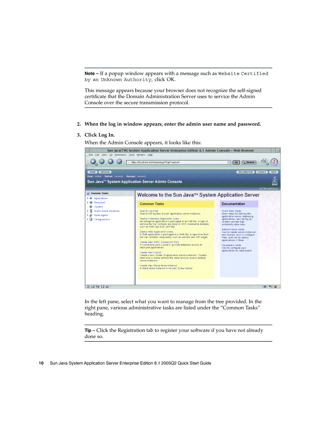 Sun Microsystems 2005Q2 quick start 