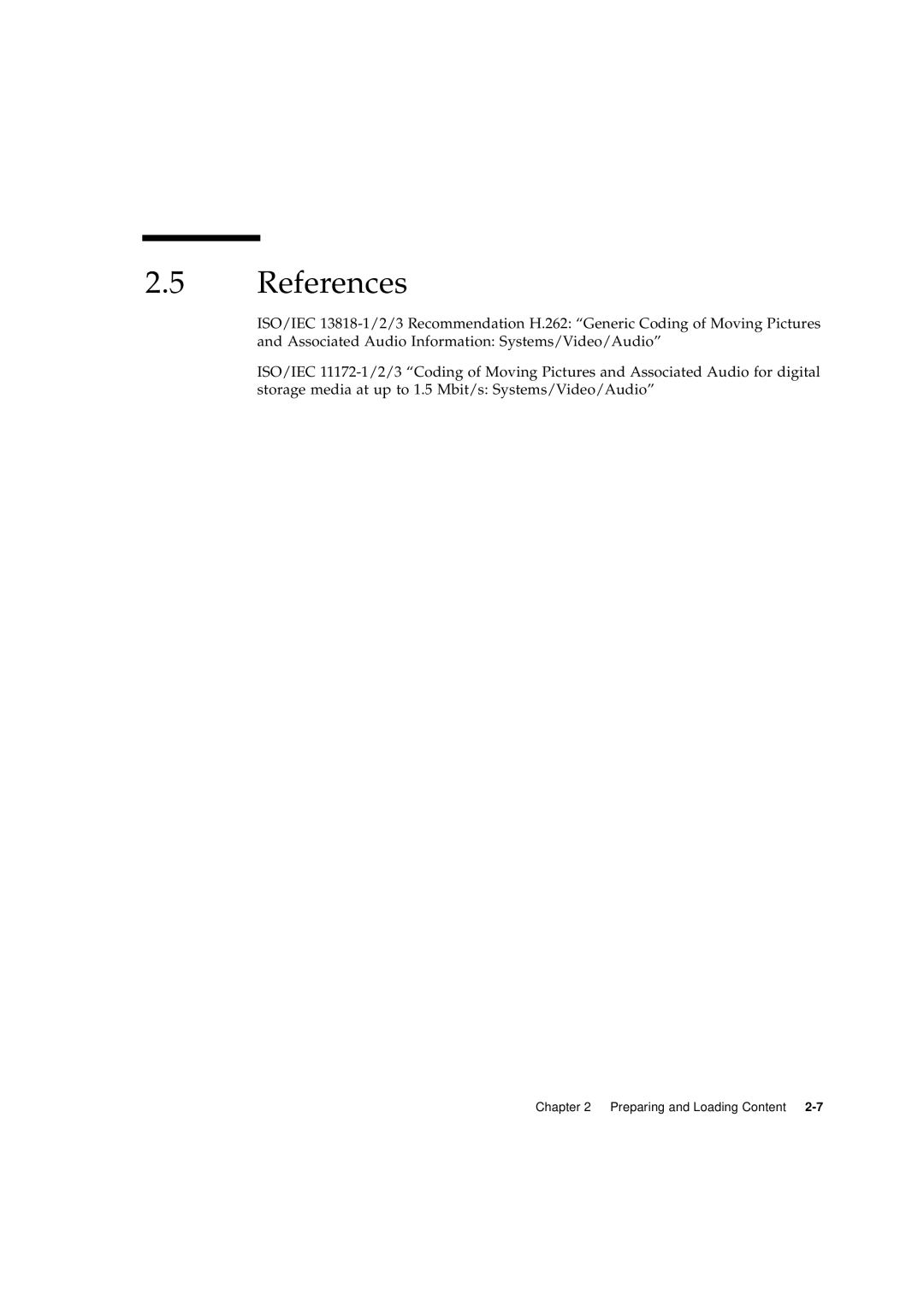 Sun Microsystems 2.1 manual References 