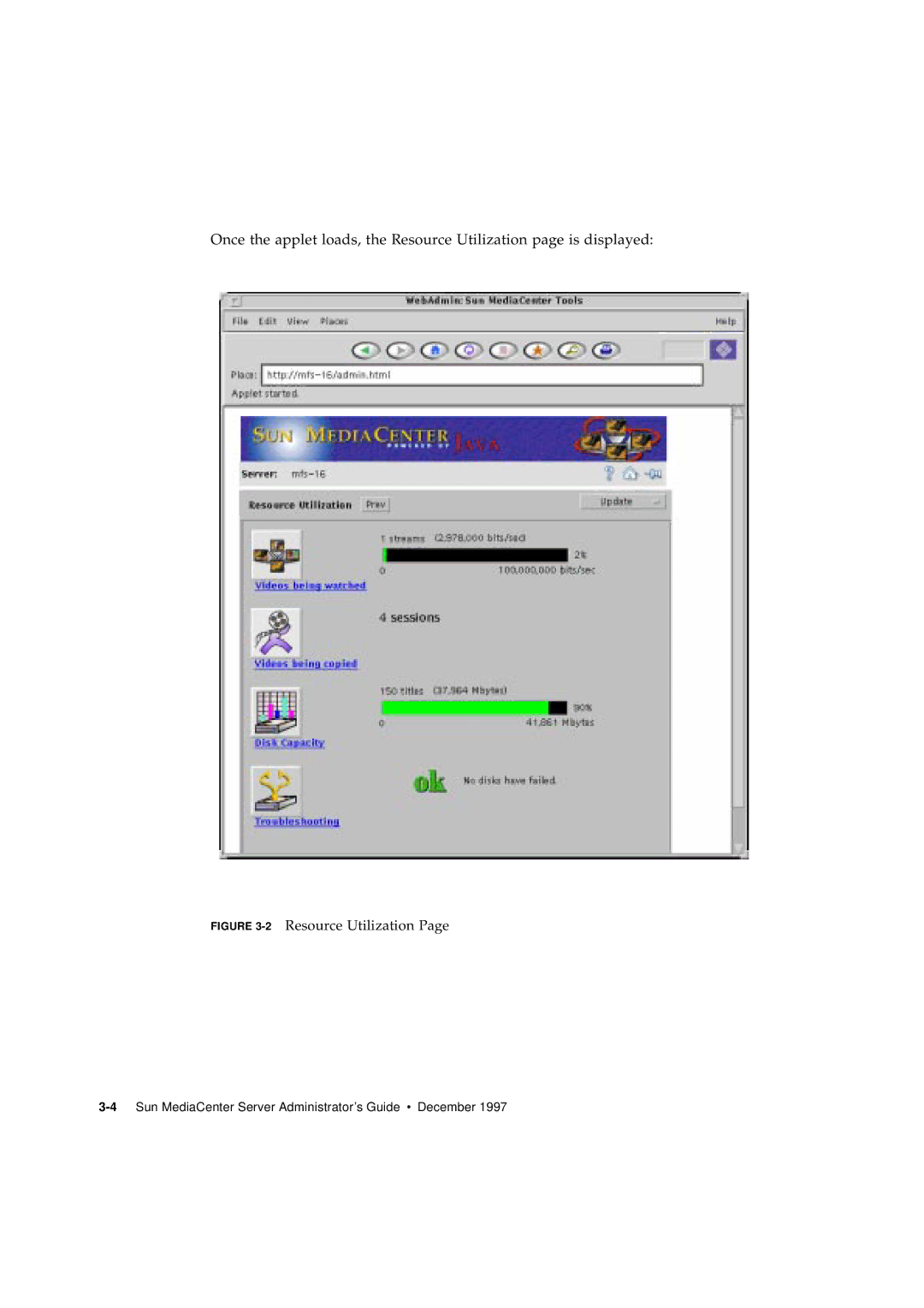 Sun Microsystems 2.1 manual 2Resource Utilization 