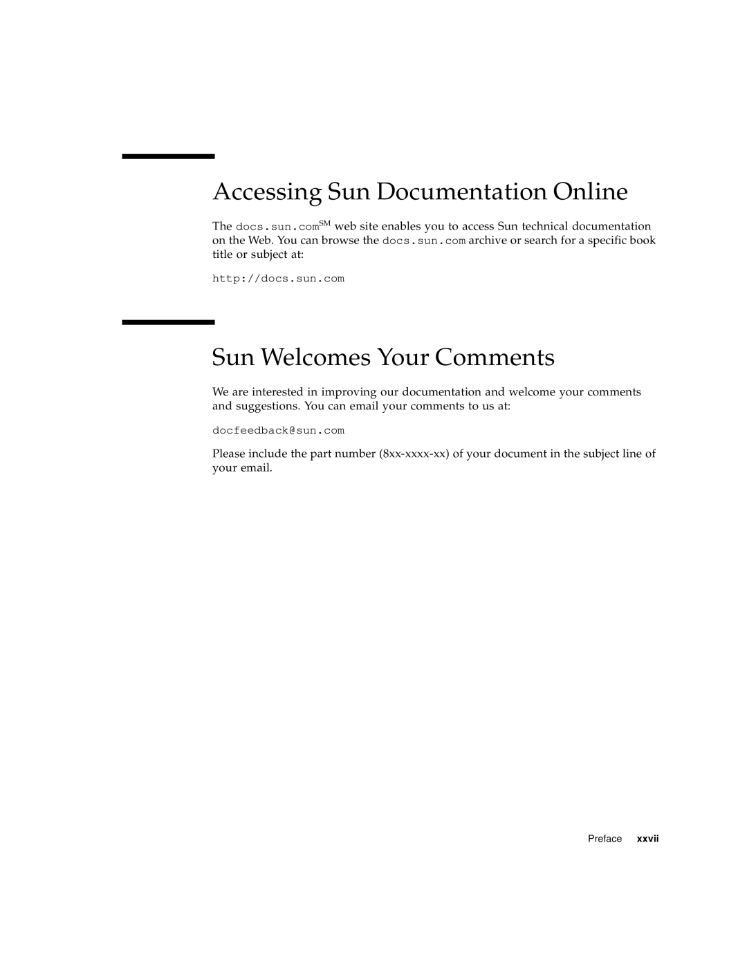 Sun Microsystems 220R manual Accessing Sun Documentation Online, Sun Welcomes Your Comments, http//docs.sun.com 